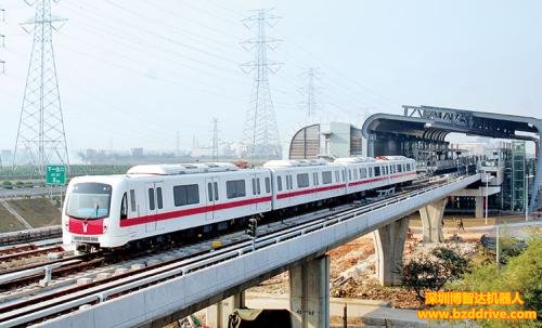 深圳城軌地鐵應(yīng)用直線電機(jī)