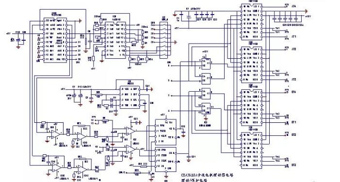 步進(jìn)電機(jī)驅(qū)動(dòng)器電路圖！
